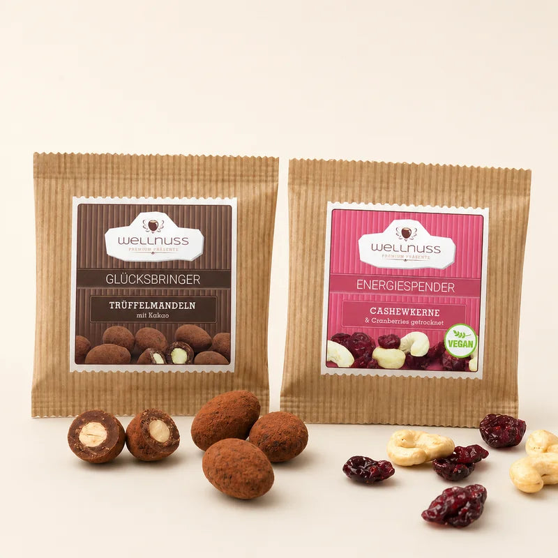 Barsnacks mit deinem Logo - hochwertige Knabbereien für gelungene Kundenmomente Banner