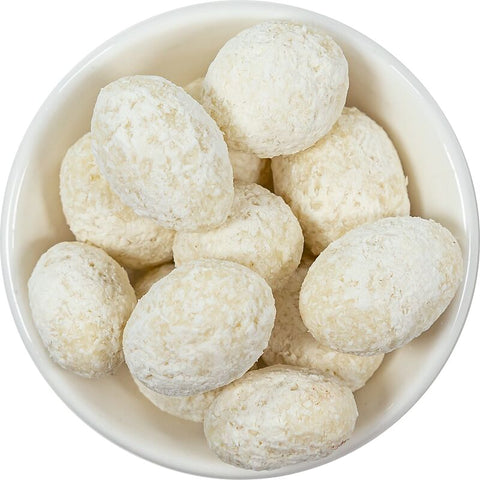 Weihnachts Edition - Kokosmandeln in der Faltschachtel - wellnuss Premium Präsente