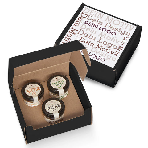 3 Gourmet Gewürze im Geschenkkarton
