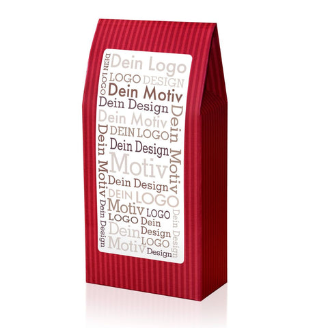 Maxi Faltschachtel - Trüffelmandeln mit Kakao - wellnuss Premium Präsente