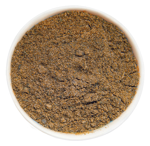 25 g Montreal BBQ Rub im 72 ml Glas - mit wellnuss Etikett - wellnuss Premium Präsente