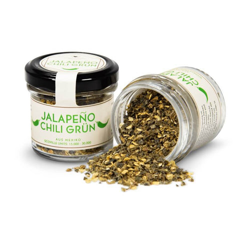 Gourmetgewürze im Glas - Jalapeno Chili - wellnuss Premium Präsente