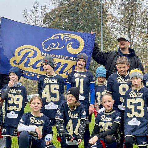 wellnuss ist Sponsor der RAMS-Nürnberg-Jugendmannschaft