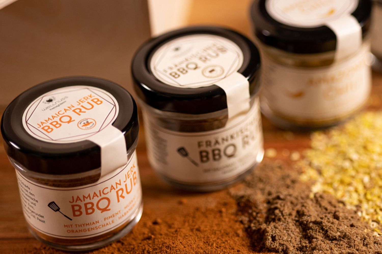 Gourmet Gewürze einzeln kaufen Banner