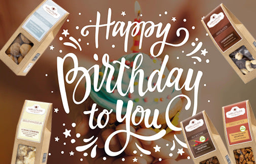 Geschenke zum Geburtstag Banner