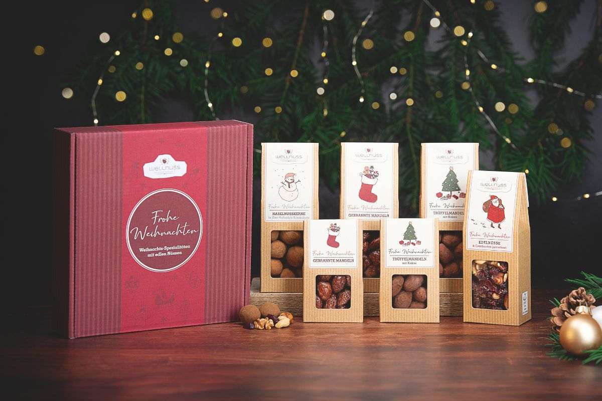 Weihnachtsgeschenke mit Deinem Logo Banner