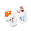 2 Weihnachts-Snacks im Baumwollsäckchen - wellnuss Premium Präsente
