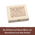 3 Weihnachts-Snacks in der Birkenholzbox - wellnuss Premium Präsente