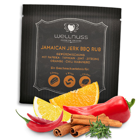 10 g Jamaican Jerk BBQ RUB - Gewürzmischung im Portionsbeutel