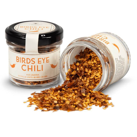 Gourmetgewürze im Glas - Bird's Eye Chili - wellnuss Premium Präsente