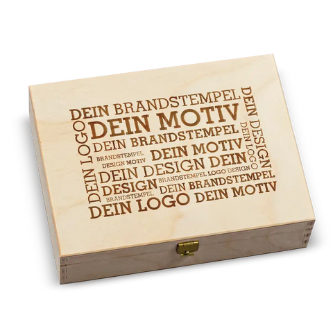 2 Premium Snacks in der Birkenholzbox