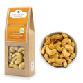 Goldgräber Ofengeröstete Cashewkerne mit Curry in 60 g Verpackung. Knackige, fettarm geröstete Cashews mit würzig-fruchtigem Currymantel.