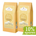 Doppelpack Maxi Faltschachtel Oster Kokosmandeln mit weißer Schokolade, 175g, mit 10% Rabatt.