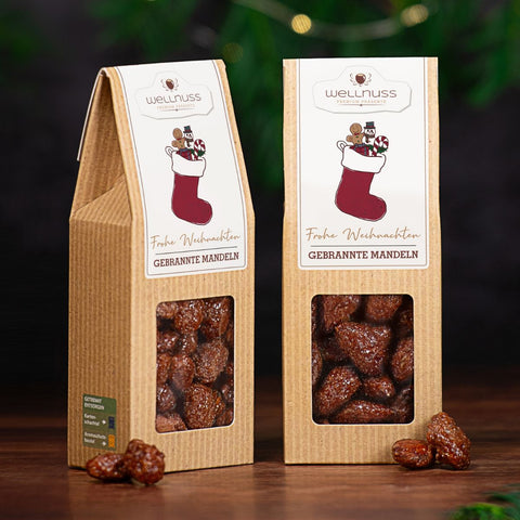 Weihnachtsbundle - 5 Weihnachts-Snacks zum Vorteilspreis - wellnuss Premium Präsente