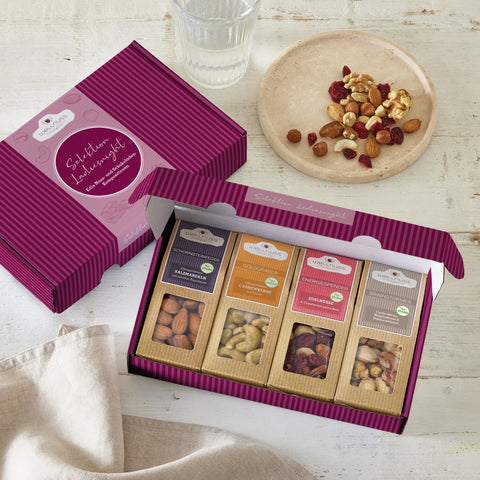 4 Premium Snacks im Geschenkkarton Ladiesnight