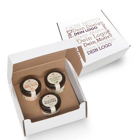 3 Gourmet Gewürze im Geschenkkarton