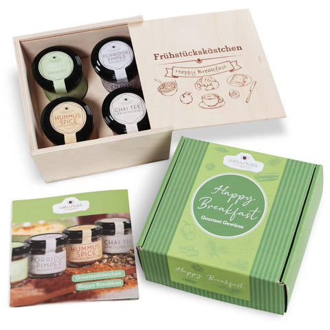 Gourmetkästchen "Happy Breakfast" - wellnuss Premium Präsente
