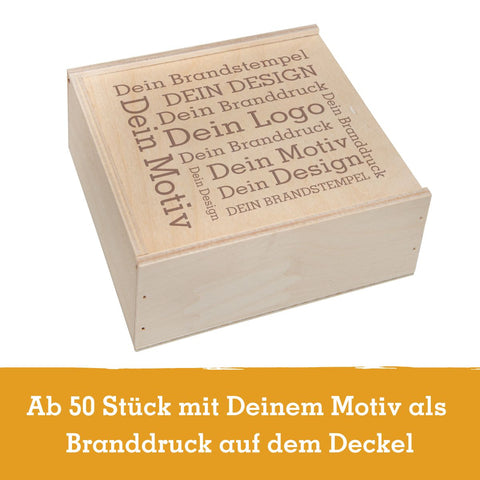 3 Gourmet Gewürze im Gourmetkästchen aus Birkenholz