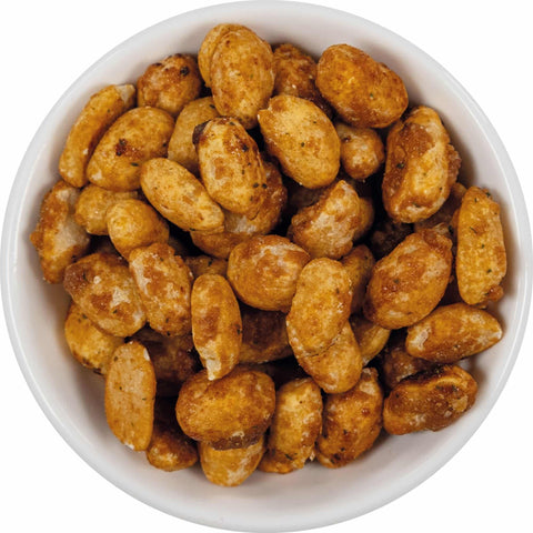 Firestarter - Karamellisierte Erdnüsse mit Wasabi (350 g) - wellnuss Premium Präsente