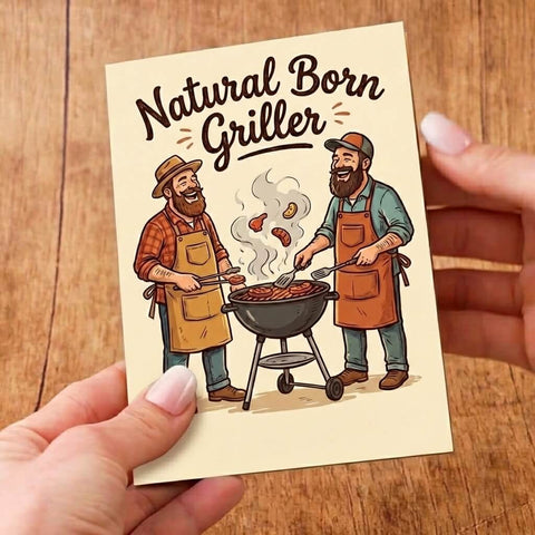 BBQ Rub Gewürzmischung in der Klappkarte