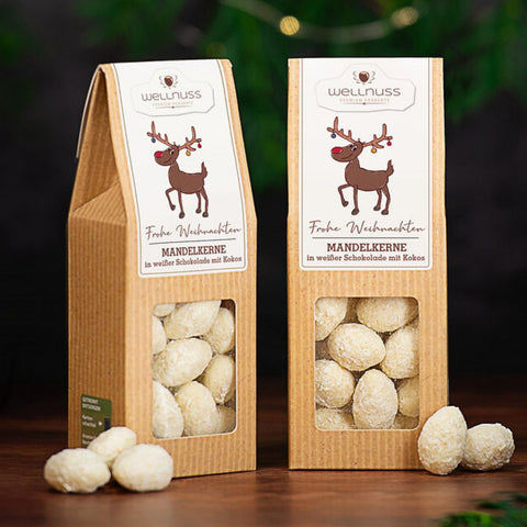 Weihnachtsbundle - 5 Weihnachts-Snacks zum Vorteilspreis - wellnuss Premium Präsente