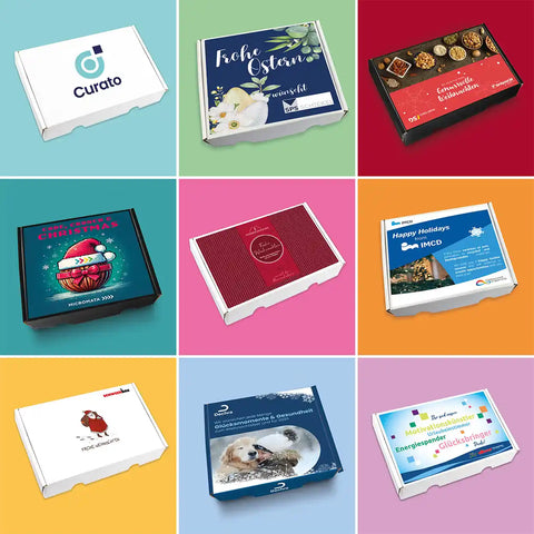 4 Premium Snacks im Geschenkkarton