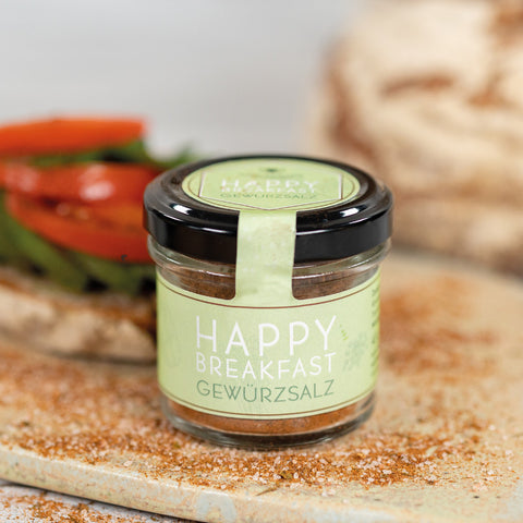 Happy Breakfast Gewürzsalz - wellnuss Premium Präsente