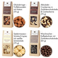 4 Premium Snacks im Geschenkkarton Ladiesnight - wellnuss Premium Präsente