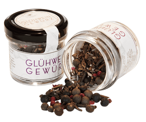Weihnachtsgewürze im Glas - Glühweingewürz - wellnuss Premium Präsente