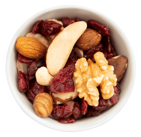 Weihnachts Edition - Edelnüsse & Cranberries in der Faltschachtel - wellnuss Premium Präsente