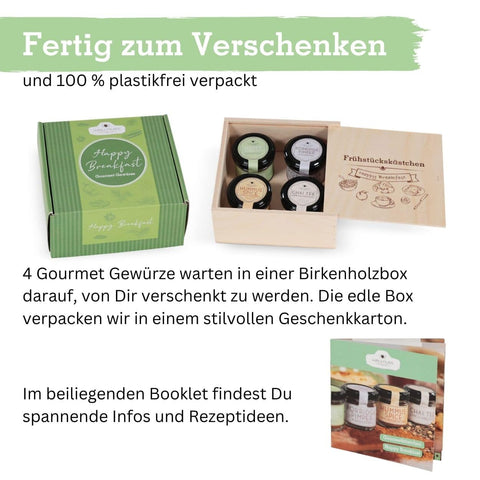 Gourmetkästchen "Happy Breakfast" - wellnuss Premium Präsente