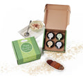 Geschenkset "Happy Breakfast" mit 4 Gourmetgewürzen im Geschenkkarton - wellnuss Premium Präsente