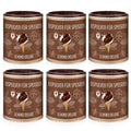 6 Dosen Eispulver Schoko Deluxe (6 x 120 g) - wellnuss Premium Präsente